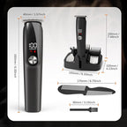 Beard Trimmer for Men Hair Clippers - 6 in 1 Professional Grooming Kit Cordless Hair Clipper Trimmers Set Waterproof,Electric Shaver Razor for Face Nose Body Mustache