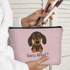 Dachshund Gifts Makeup Bag - Dachshund Cosmetic Bag for Women, Dog Mom, Teen Girls & Daughter