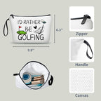 Golf Gifts,Golf Balls for Women,Small Golf Bag,Golf Ball Bag,Purse Makeup Bag,Cosmetic Bag for Purse,Birthday Gifts for Friends Female,Gifts for Golfers,Golf Accessories,Christmas