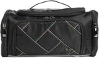 Lug Trolley Medium Cosmetic Case, BLACK ICEPOP STITCH