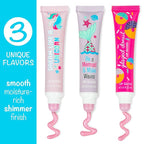 EXPRESSIONS 24pc Lip Gloss Kit - Unicorn Gifts Girls Teens Party Favors Makeup Collection Flavored Fruity Assorted Colors Non Toxic Set