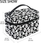 Makeup Bag, Animal Cute Little Panda Travel Makeup Organizer Bag Cosmetic Cases Toiletry Bags for Girl Women Ladies