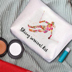 Skiing Survival Kit Ski Themed Makeup Bag - Essential for Skiing Survival Fashionable and Portable Beauty Storage Bag Gifts for Skiers Women