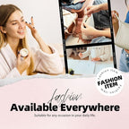 Womens Leather Makeup Bag Cosmetic Bag Travel Toiletry Bags Make Up Bags for Women Adult (Elegant Purple)