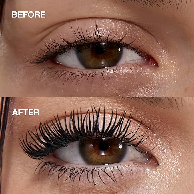 Black Mascara Queen Cobra – Volumizing, Curling, Lengthening – Soft Brush for Smooth Application – Long-Lasting & Weather-Proof – 0.34 fl.oz. - Made in Italy