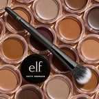 e.l.f. Putty Blush Brush, Makeup Brush For Putty & Cream Formulas, Easily Applies Blush & Bronzer For An Airbrushed Look, Vegan & Cruelty-Free