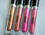 Aromi Copper Metallic Liquid Lipstick, Rosy Bronze Lip Color with Glittery Finish, Long-lasting Makeup, Vegan and Cruelty-free, Handmade (Copper Bliss)