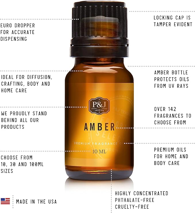 P&J Trading Fragrance Oil Caribbean Set | Pina Colada, Awapuhi Seaberry, Papaya, Mango, Ocean Breeze, Orchid Candle Scents for Candle Making, Freshie Scent, Soap Making Supplies, Diffuser Oil Scents
