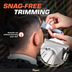 Fagaci Professional Hair Clippers, Hair Scissors & Hair Trimmer Extremely Sharp, Hair Shears, Turbo Power Cordless Hair Clippers & Hair Trimmer Set