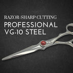 Red Moon - 6" Pro Hair Cutting Scissors (Hair Cutting Scissors)