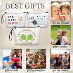 Pickleball Gifts for Women,Pickleball Lover Gifts,Pickleball Accessories Women,Pickleball Cosmetic Makeup Bag,Pickleball Party Gifts,Birthday Gifts for Teen Girls