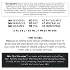SUPPLY Ultra Lather Shaving Cream Black Pepper & Fir - Hypoallergenic Formula for Men - 3.4 Oz Jar - Naturally Soothes and Protects, Guards Against Razor Burn and Irritation