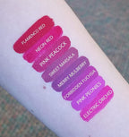 Aromi Bright Pink Matte Liquid Lipstick | Magenta Fuchsia Lip Color with Blue Undertones, Vegan, Cruelty-free, Smudge Proof, Transfer Proof, Long-lasting (Pink Peonies)