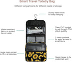 senya Hanging Travel Toiletry Bag Kit Makeup Case Cosmetics Organizer for Men Women