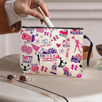 Cheerleading Gifts Cosmetic Bag Cheer Makeup Bag Cheer Stuff Cheerleading accessories for Girls Cheerleader Gift Cheerleader sister gifts Birthday Gifts for Teens Girls Girlfriend