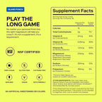 MAGNA Electrolytes Powder Drink Mix for Hydration, Energy & Focus Support with Magnesium L Threonate, Sodium, Potassium, Vitamin D, B6 & B12, Sugar Free, Island Punch Flavor, 28 Servings