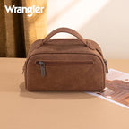 Montana West Wrangler Makeup Bags for Women Portable Aztec Toiletry Bag Southwestern Travel Cosmetic Organizer for Gift