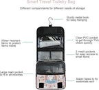 senya Hanging Travel Toiletry Bag Kit Makeup Case Cosmetics Organizer for Men Women