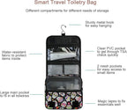 senya Hanging Travel Toiletry Bag Kit Makeup Case Cosmetics Organizer for Men Women