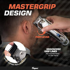Fagaci Professional Hair Scissors & Hair Clipper with Extremely Fine Cutting, Hair Cutting Scissors Professional, Cordless Hair Clippers Set, Hair Shears, Barber Clippers Hair Cutting Shears