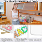 Travel Essentials Makeup Bag for Women Water-resistant Toiletry Organizer Nylon Cosmetic Pouch Preppy Stuff
