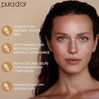 PURA D'OR 3.38 Oz Rice Water Balancing Facial Toner - Hydrating & Soothing Formula with Natural Extracts - Skin Texture Support for Radiant Skin - Alcohol-Free - Travel Size