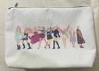 I'm Not Dramatic I'm Theatrical Makeup Bag Broadway Musical Gift Theatre Bag Pencil Case Fun Theatrical Design Makeup Bag (ERAS)