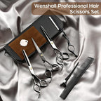 Hair Cutting Scissors Professional 6.89 inch Barber Scissors Multifunctional Salon Thinning Scissors Straight Shears Tools for Mother Father Friends' Christmas Gift