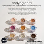 Bodyography Glitter Pigment - Halo Silver Diamond for Women - 0.105 oz Eye Shadow