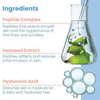Multi-Peptide Youth Serum - Moisturizing Anti Aging Advanced Peptide Serum Targets Wrinkles Fine Lines Firming