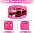Travel Essentials Makeup Bag for Women Water-resistant Toiletry Organizer Nylon Cosmetic Pouch Preppy Stuff