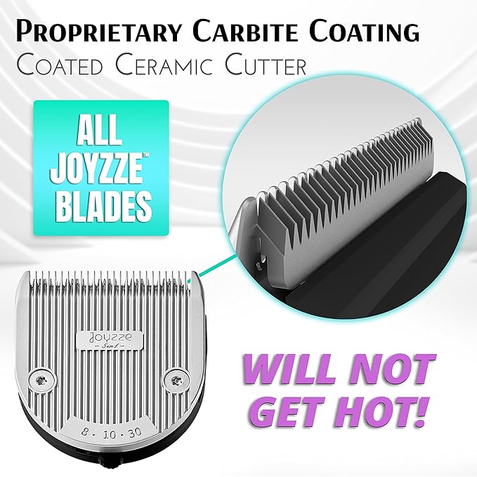 C-Series Clipper Blades for Hornet/Stinger Clippers - Professional Dog Grooming Blades for Tangle-Free,Ideal for Trimming and All Hair Types - Compatible with C Series Clippers (C-MAX 6F)