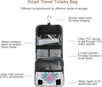 senya Hanging Travel Toiletry Bag Kit Makeup Case Cosmetics Organizer for Men Women
