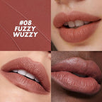 FOCALLURE Ultra Chic Lipstick,Rich Vitamin E Lip Crayon,Lightweight Color without Drying or Fading,Long Lasting Waterproof Lips Makeup,FUZZY WUZZY