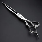 7" 7.5" 8" Professional Hairdressing Scissors Barber Salon Hair Cutting Dragon Shears (Large)