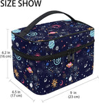 Makeup Bag, Space Galaxy Travel Makeup Organizer Bag Cosmetic Cases Toiletry Bags for Girl Women Ladies