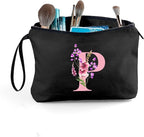 Happy Birthday Friendship Womens Bridesmaid Coolest Gifts for Sister Teacher Coworkers Personalized Travel Makeup Cosmetic Bag with Mirror Valentines Mothers Day Christmas Graduation P