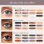 Julep Eyeshadow 101 Cream-to-Powder Waterproof Shadow Stick – Rainstorm Shimmer – Long-Lasting, Crease-Proof, Deep Silver Shimmer Cream Eyeshadow with Built-in Smudger