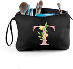 Birthday Maid of Honor Gifts for Women Her Mom Team Teacher Friend Bridesmaid Bride Personalized Makeup Cosmetic Bag with Mirror Valentines Mothers Day Christmas Graduation T