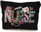 Nurse Makeup Bags,Nurse Gifts for Women,Nurse Cosmetic Bags With Zipper,Nurse Gifts for Nursing Student,Student Nurse Gifts