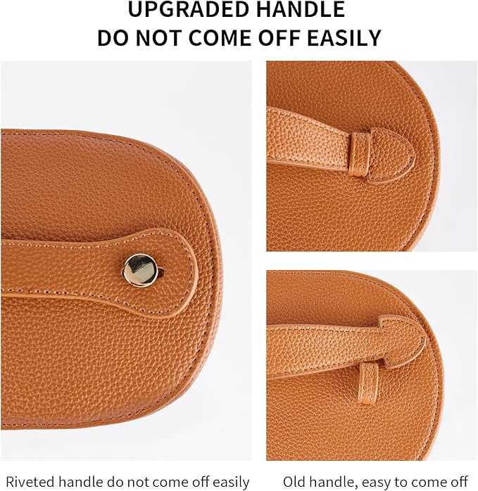 Makeup Bag, Toiletry Bag with Removable Zippered Inner Pocket, Portable Cosmetic Bag, Makeup Organizer for Woman.Travel Make up Case (Khaki)