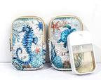 COOKOOKY 2 Pack Hand Sanitizer Spray Case Compatible with Touchland, Hand Sanitizer Holder, Mini Zippered Pouch, Small Makeup Bag for Women Friends Girls Gifts Idea