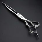 Professional Japanese Hair Scissors - 440C Stainless Steel/Rose Razor Edge (8 Inch Flat)