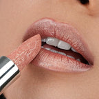 Anglicolor Glitter Gold Lipstick,High Impact Lipcolor Moisturizing Creamy Formula Smooth and Non-Sticky,Metallic Lipstick For Women,Full-Coverage Lip Color(10 SAHARA GOLD, 4g)