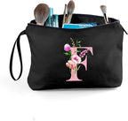 Birthday Friendship Womens Bridesmaid Proposal Coolest Gifts for Sister Teacher Coworkers Bride Personalized Travel Makeup Cosmetic Bag with Mirror Valentines Mothers Day Christmas Graduation F