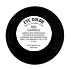 Goddess Glow Nude Gold Beige Glam Baked Shimmer Pressed Powder Single Vegan Eyeshadow; Talc, Paraben & Cruelty Free