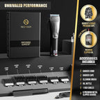 Novah Professional Hair Clippers for Men, Professional Barber Clippers, Electric Mens Cordless Hair Clipper for Barbers Haircut Kit Fade, Maquina de Cortar Cabello