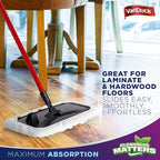 VanDuck 100% Cotton Terry Cloth Mop Pads 15x8 Inch 6-Pack (Handle is Not Included)