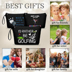 Golf Gifts,Golf Accessories,Golf Gifts for Women,Small Makeup Bag Travel,Must Have Golf Accessories,Cool Gifts for Golfers,Birthday Gifts for Teen Girls