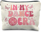 Dance Makeup Bag, Dancer Gifts, Dance Teacher Gifts, Dance Stuff, Dance Team Gifts, Dance Stuff Accessories, in My Dance Era Cosmetic Bag Makeup Pouch